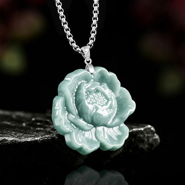 Blue Jade Peony Flower-ToShay.org