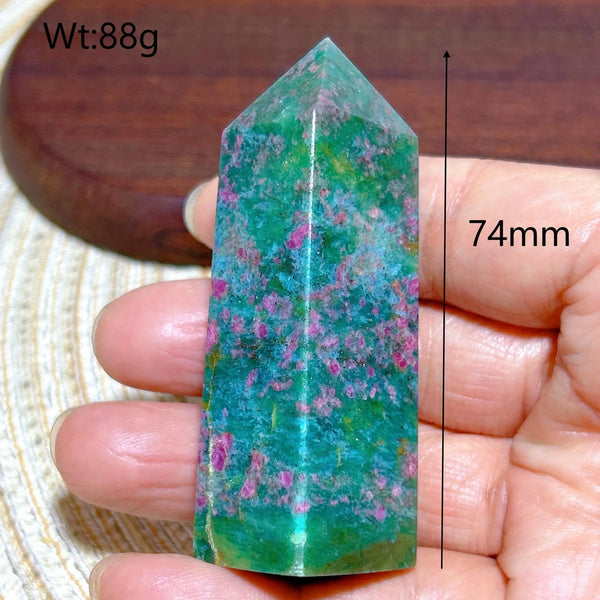Green Ruby Kyanite Tourmaline-ToShay.org