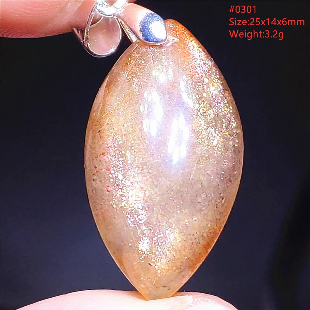 Orange Sunstone Pendant-ToShay.org