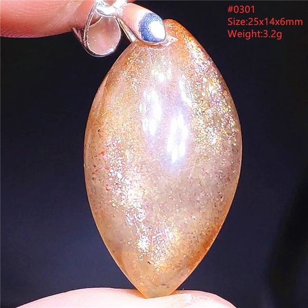 Orange Sunstone Pendant-ToShay.org