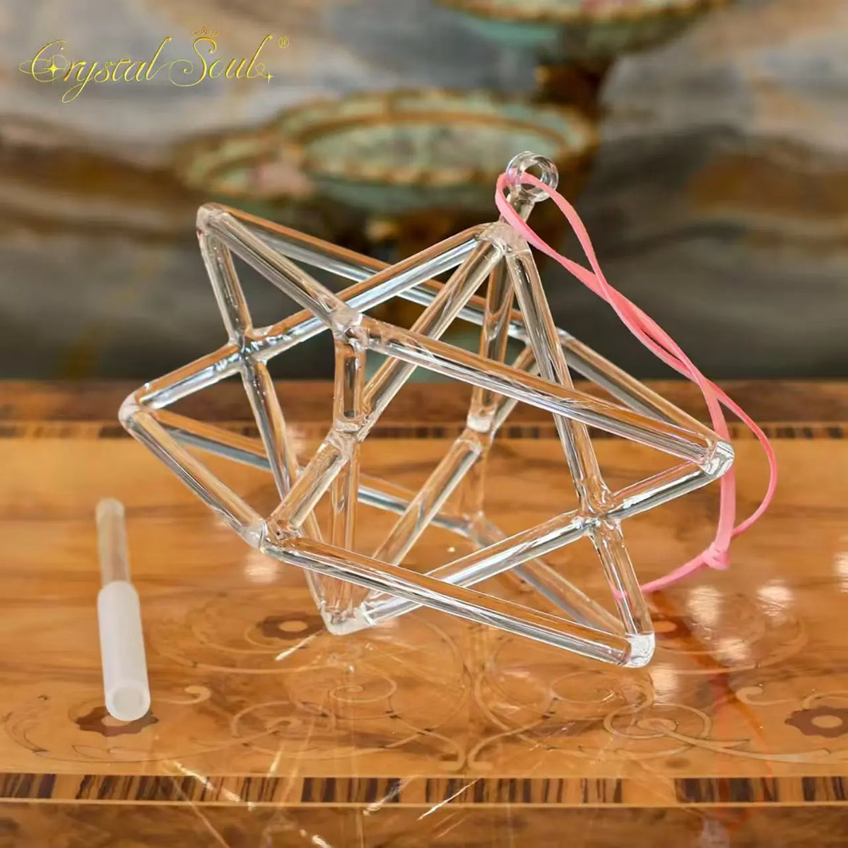 Clear Crystal Singing Merkaba-ToShay.org