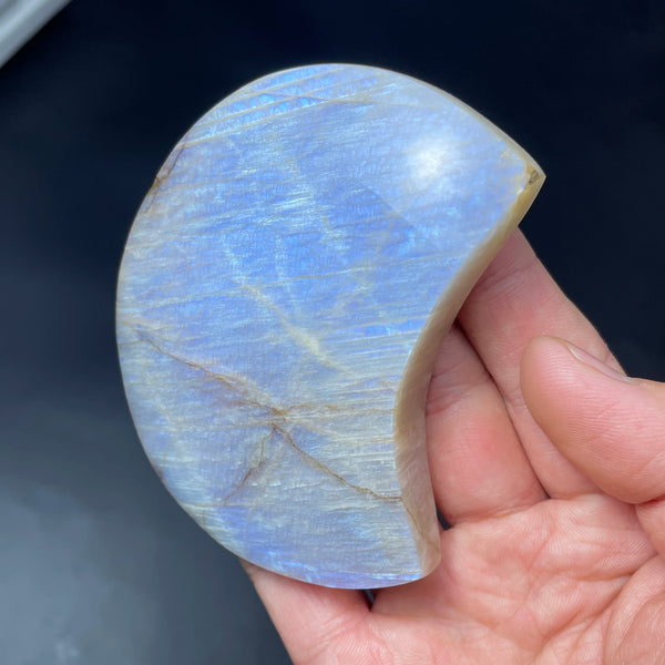 Blue Flash Moonstone Moon-ToShay.org