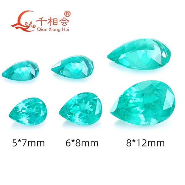 Blue Crystal Teardrops-ToShay.org