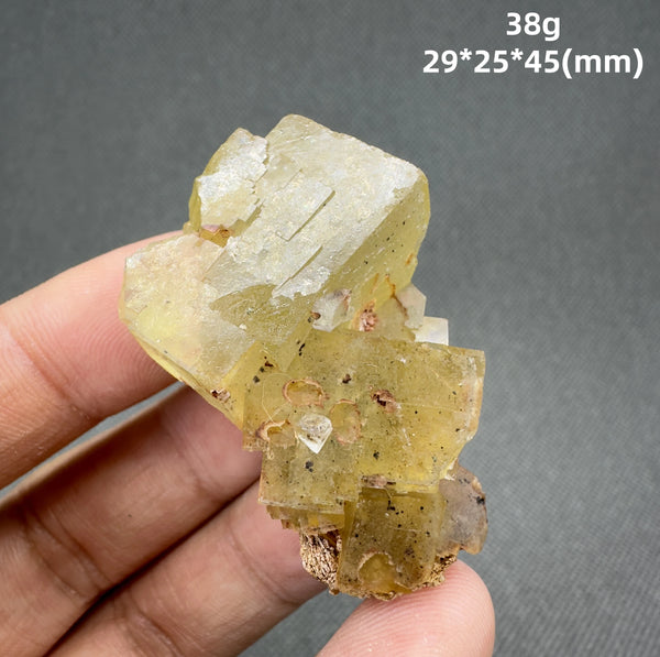 Yellow Fluorite Cluster-ToShay.org