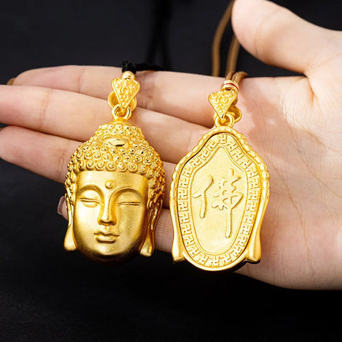 Gold Tathagata Pendant-ToShay.org