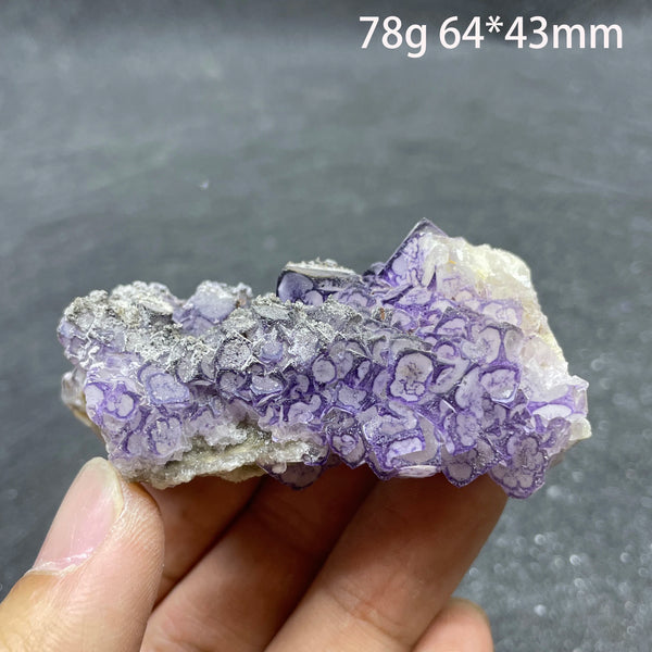 Purple Fluorite Crystal-ToShay.org