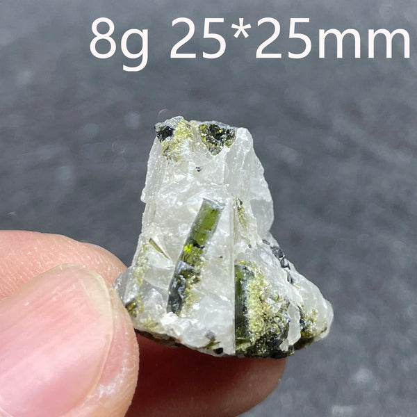 Green Tourmaline Crystal-ToShay.org