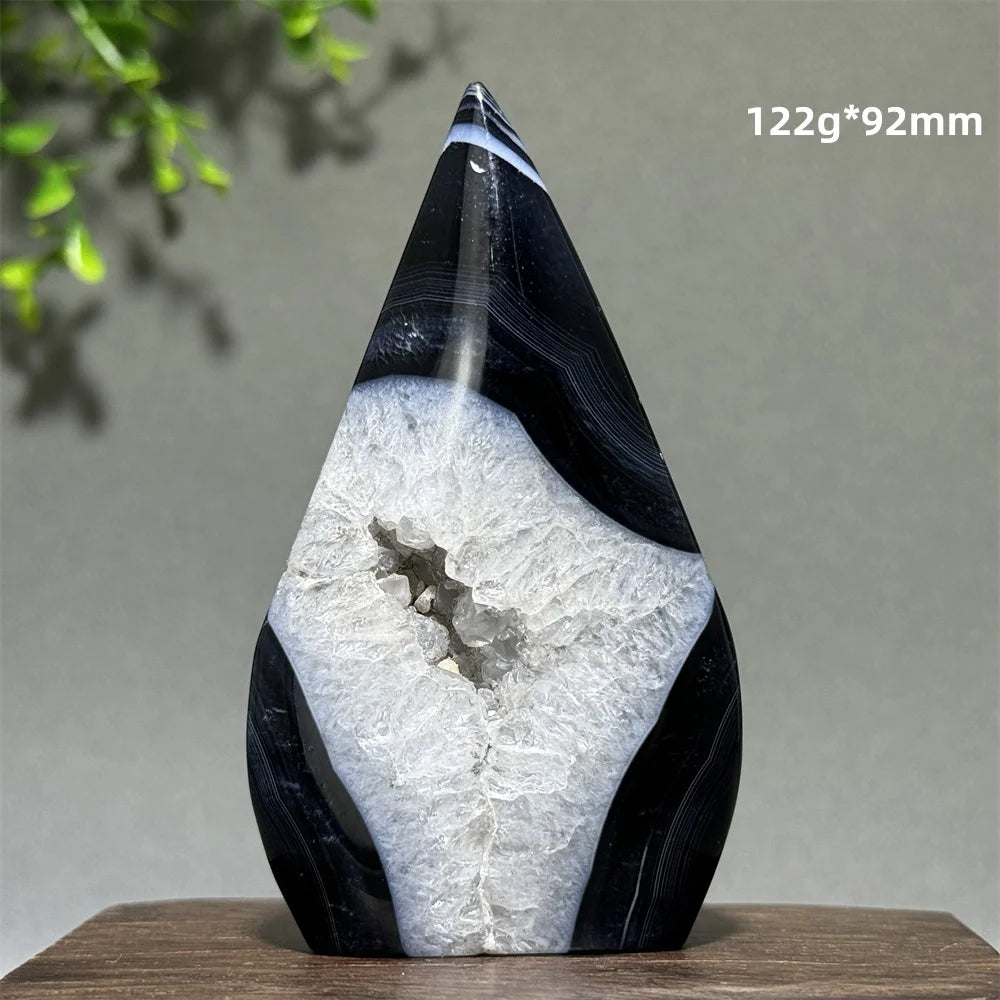 Black Agate Torch-ToShay.org