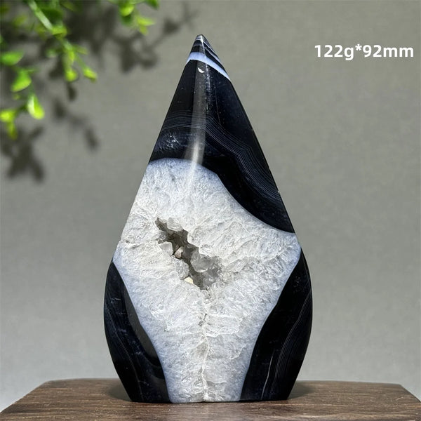Black Agate Torch-ToShay.org