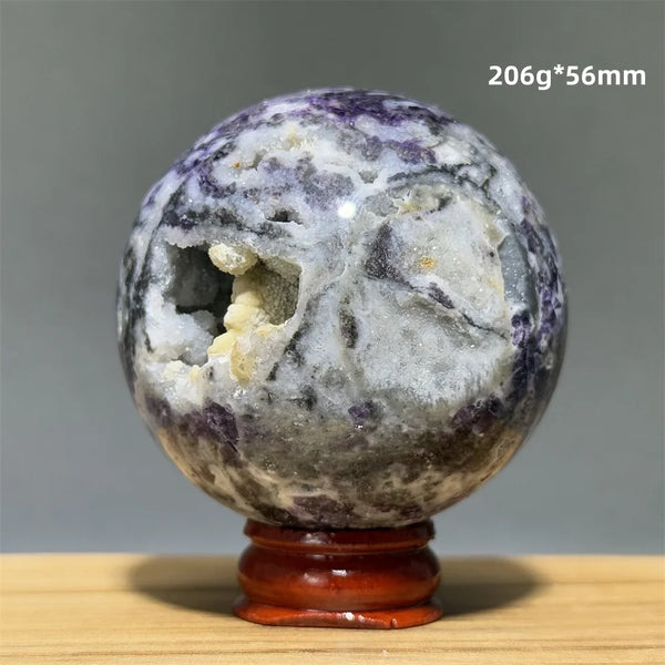 Purple Sphalerite Ball-ToShay.org