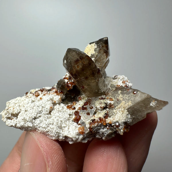 Smokey Tea Crystal Cluster-ToShay.org