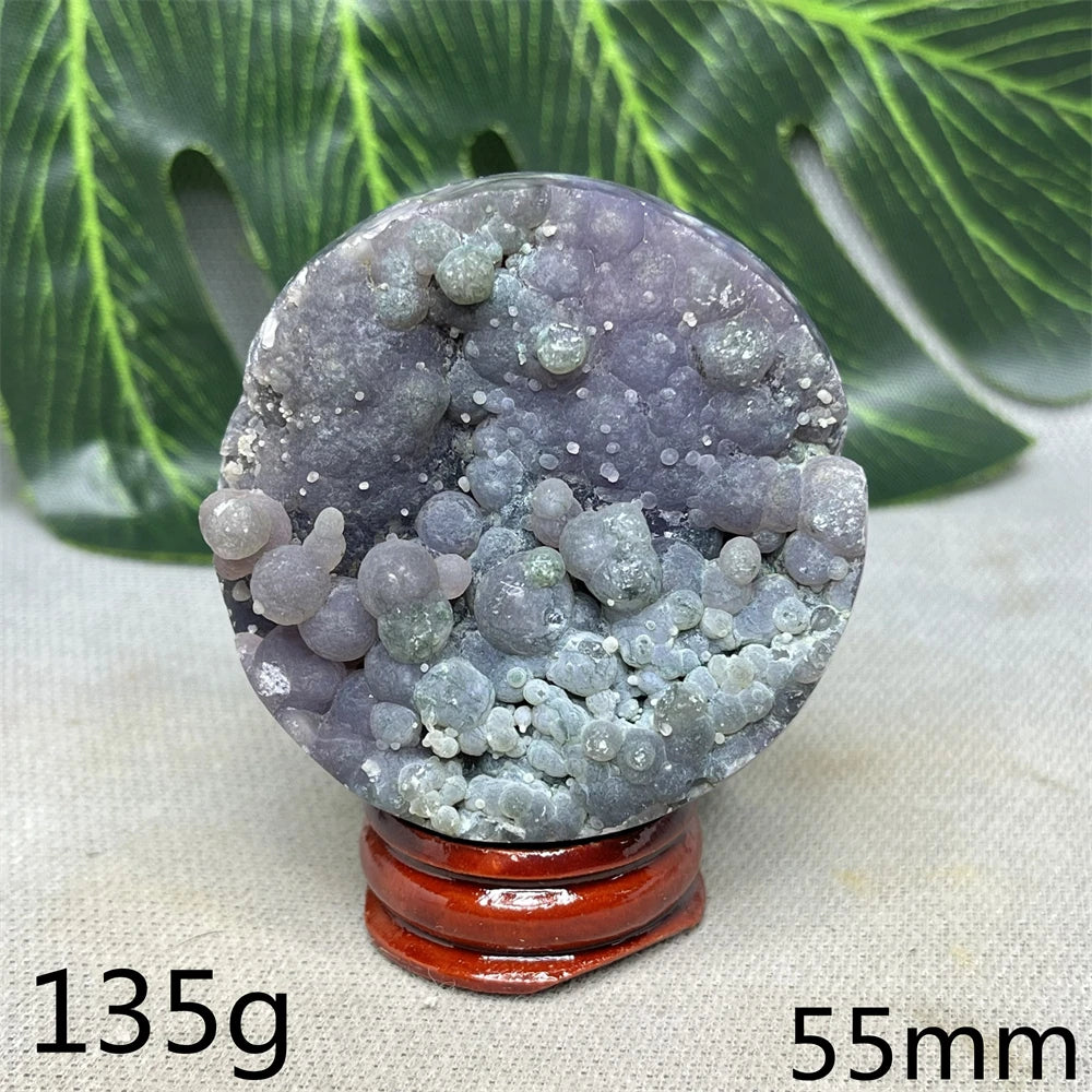 Purple Grape Agate Cluster-ToShay.org
