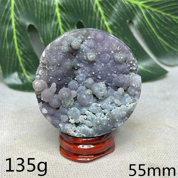 Purple Grape Agate Cluster-ToShay.org