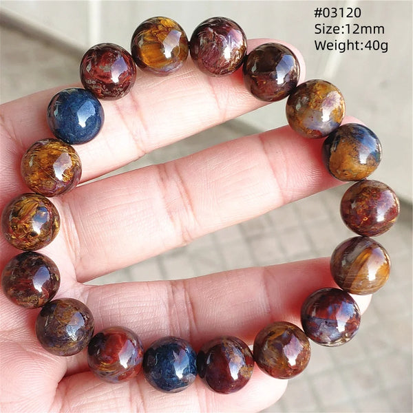Blue Red Pietersite Bracelet-ToShay.org