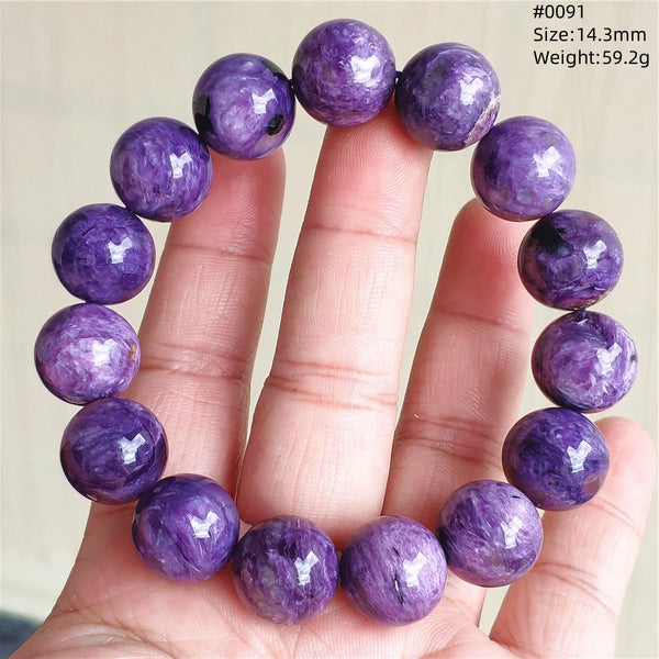 Purple Charoite Bracelet-ToShay.org