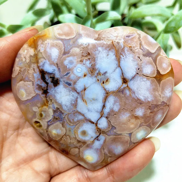 Pink Cherry Blossom Agate-ToShay.org