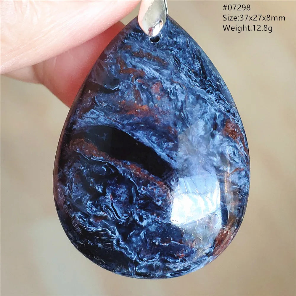 Blue Pietersite Pendant-ToShay.org