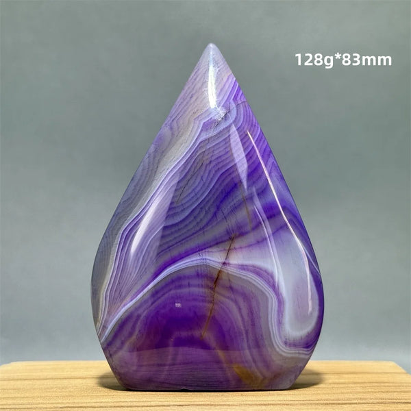 Purple Agate Torch-ToShay.org