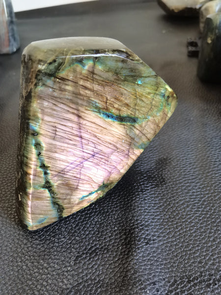 Blue Labrador Quartz Crystal-ToShay.org