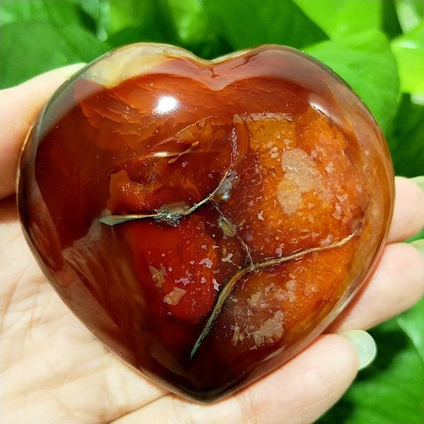 Red Agate Heart-ToShay.org