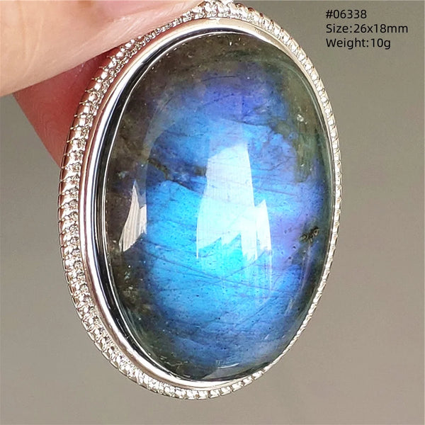 Blue Light Labradorite Pendant-ToShay.org