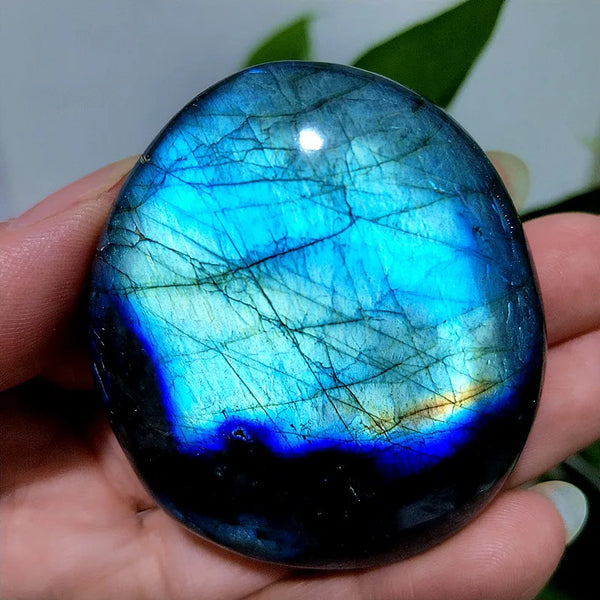 Blue Labradorite Palm Stones-ToShay.org