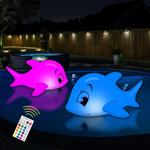 Floating Dolphin Lights-ToShay.org