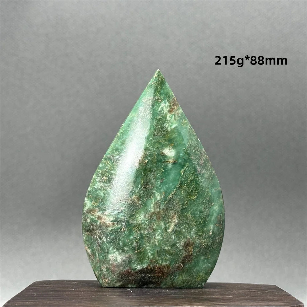 Green Emerald Jasper Torch-ToShay.org