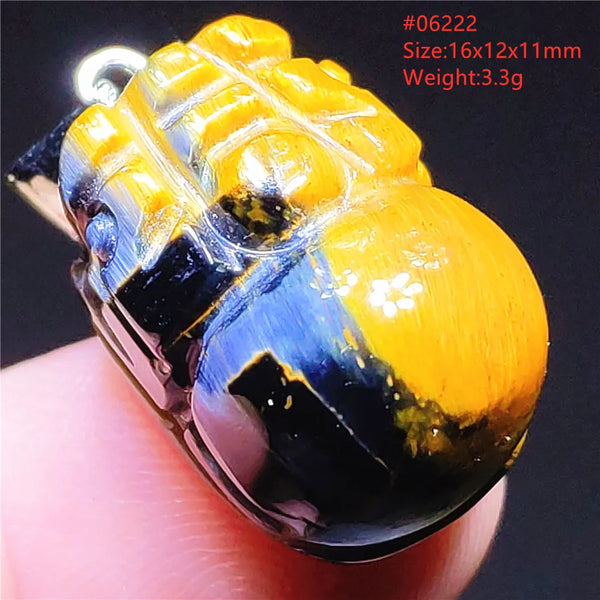 Blue Pietersite Pendant-ToShay.org