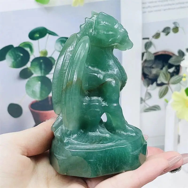 Green Fluorite Dragon-ToShay.org