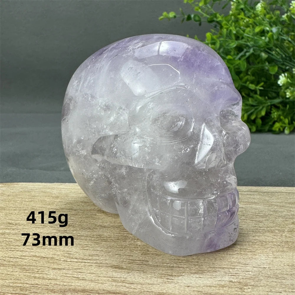 Purple Amethyst Skulls-ToShay.org