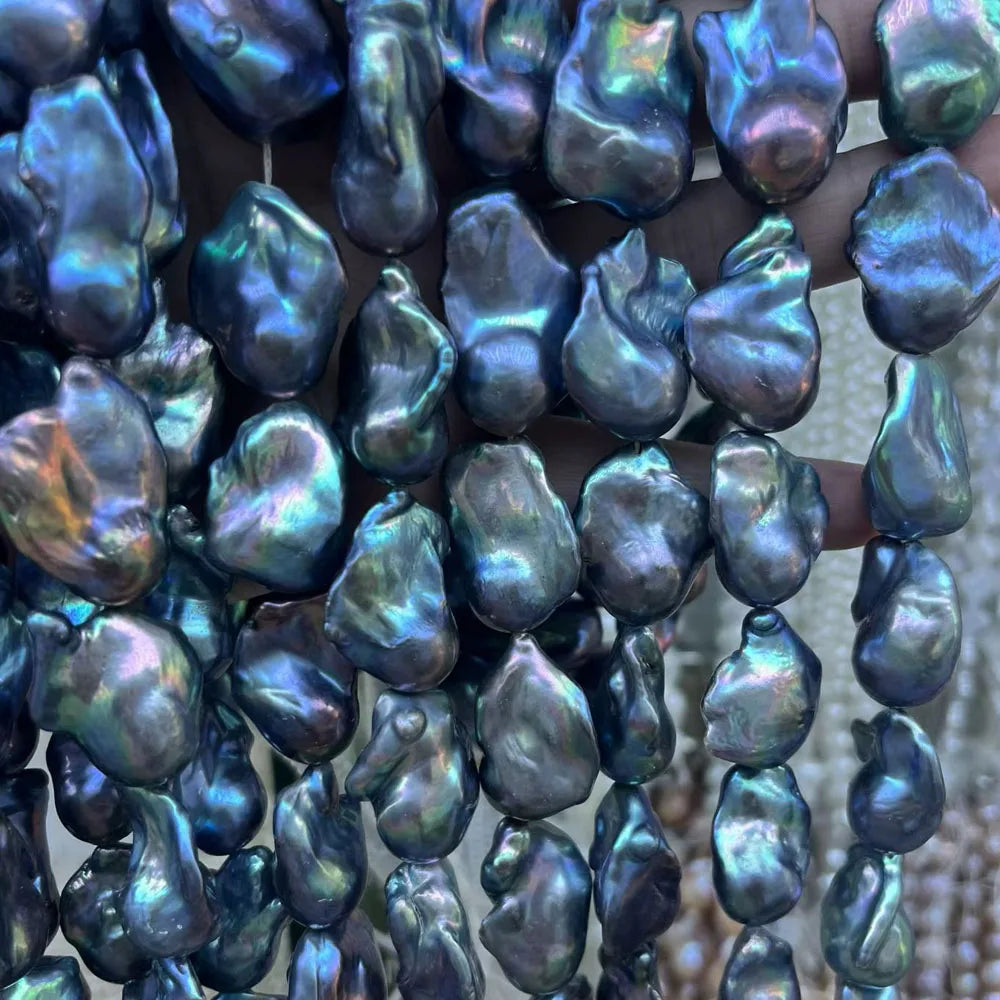 Black Pearl Tail Beads-ToShay.org
