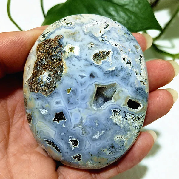 Ocean Jasper Palm Stone-ToShay.org