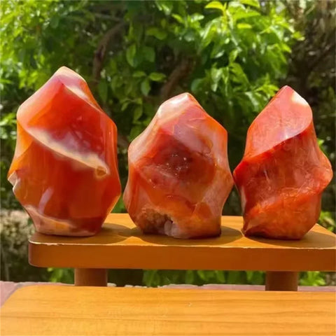 Red Agate Carnelian Flame-ToShay.org