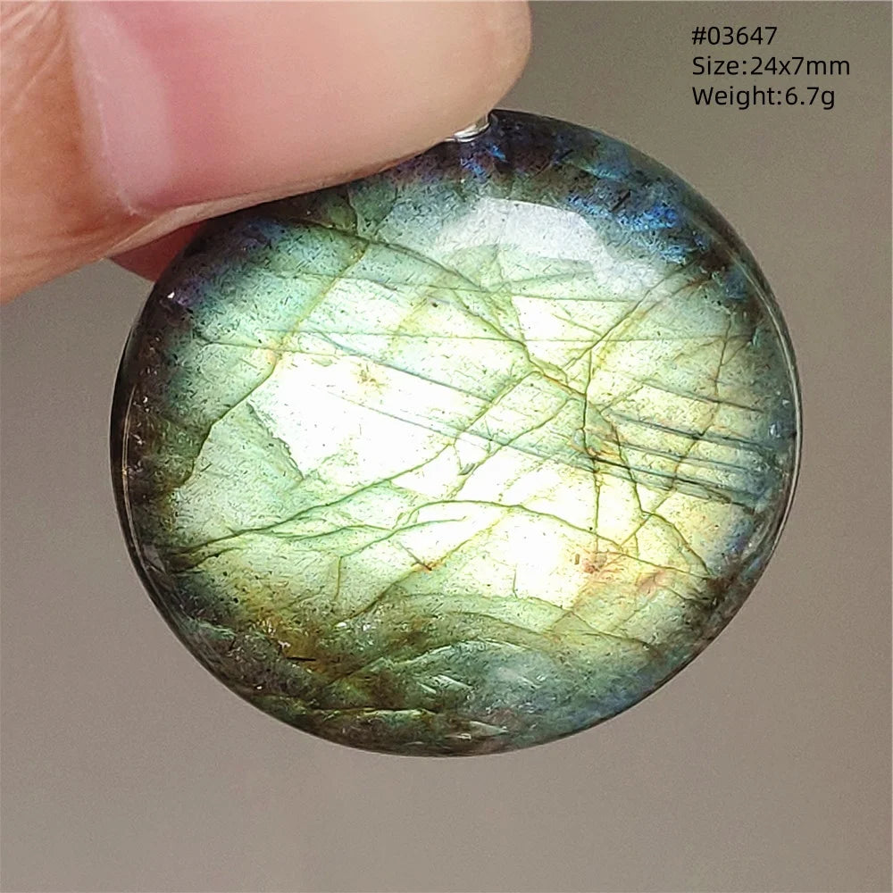 Blue Purple Labradorite Pendant-ToShay.org