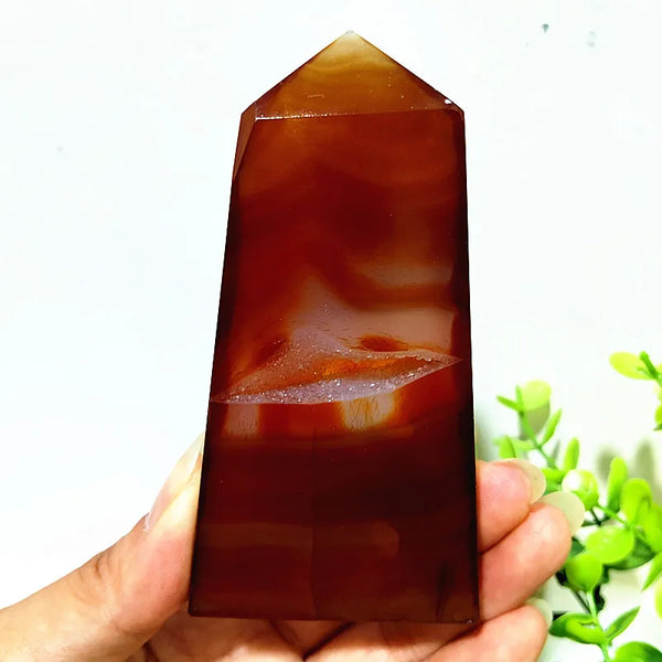 Red Agate Geode Tower-ToShay.org