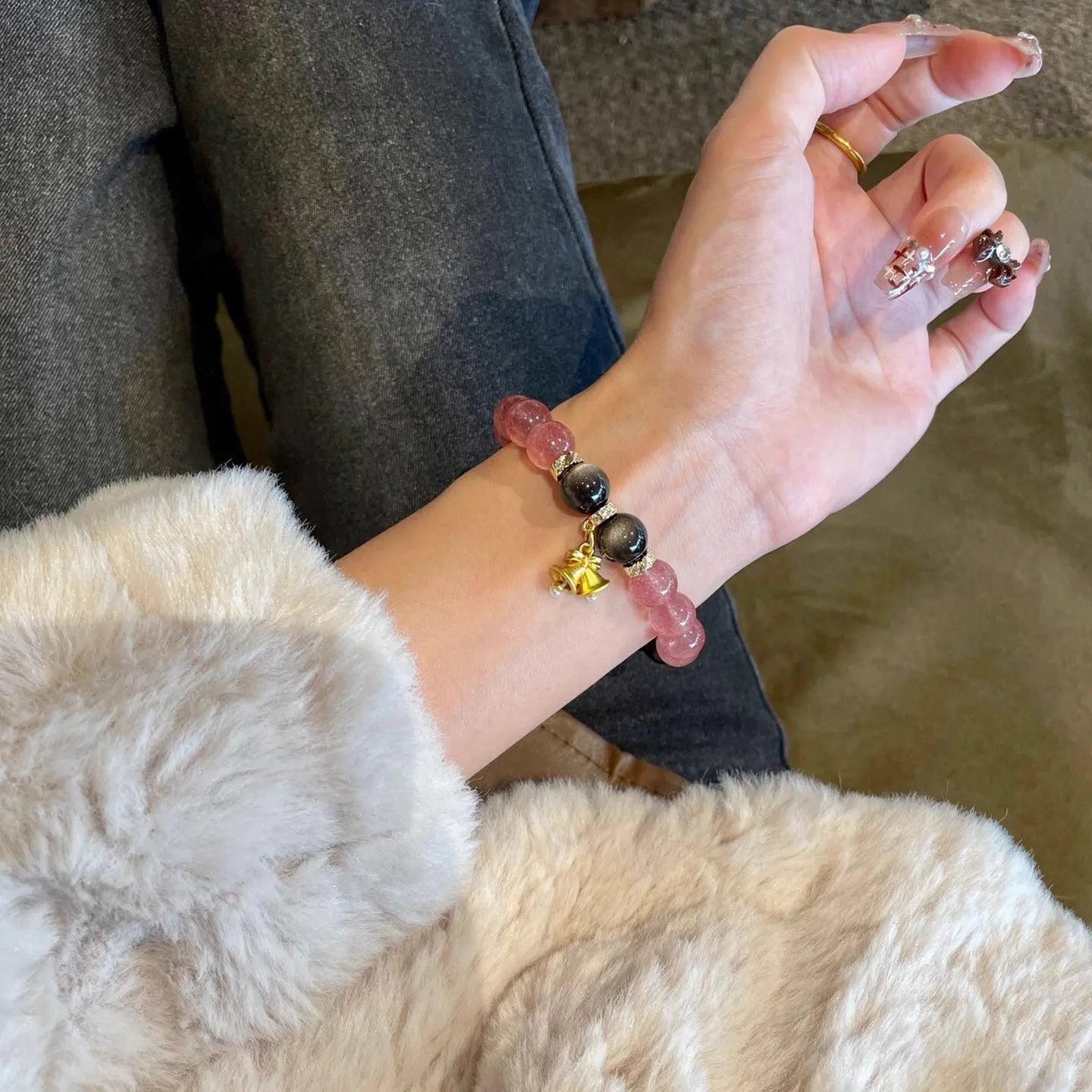 Mixed Crystal Quartz Bracelet-ToShay.org