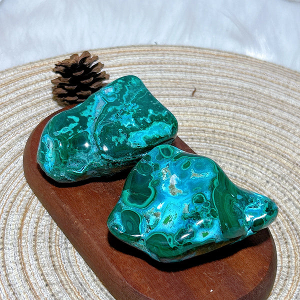 Blue Chrysocolla Malachite Stone-ToShay.org