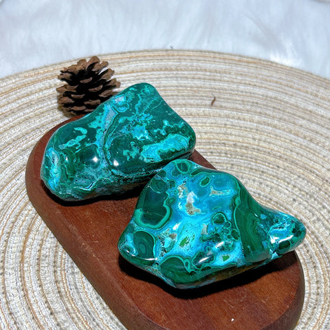 Blue Chrysocolla Malachite Stone-ToShay.org