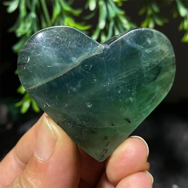 Blue Fluorite Heart-ToShay.org