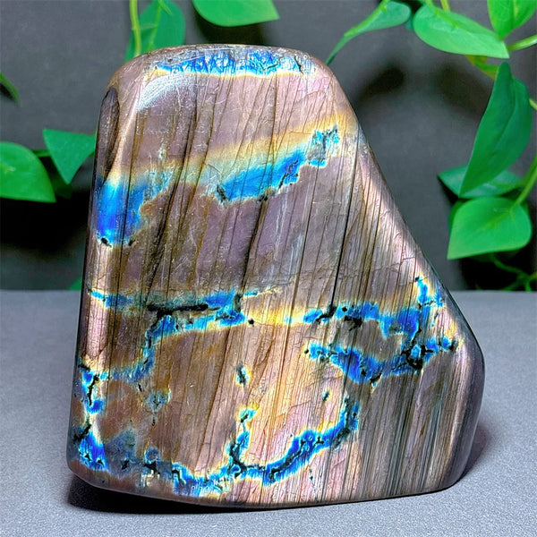 Purple Labradorite Quartz Stone-ToShay.org