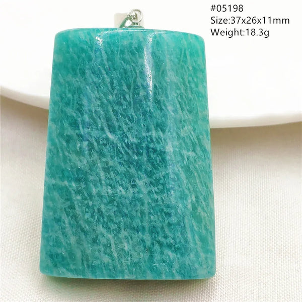Green Amazonite Pendant-ToShay.org