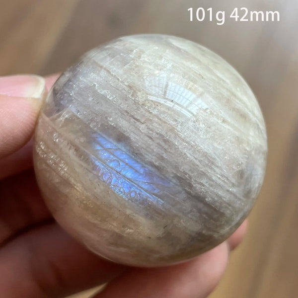 Blue Moonstone Crystal Ball-ToShay.org
