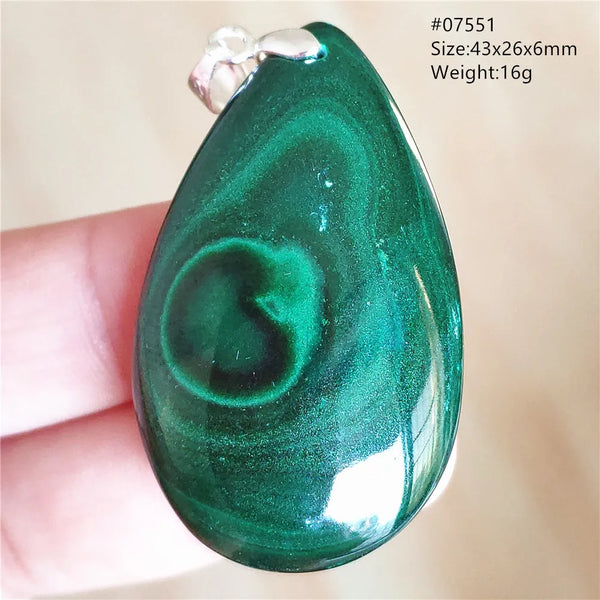 Green Malachite Pendant-ToShay.org