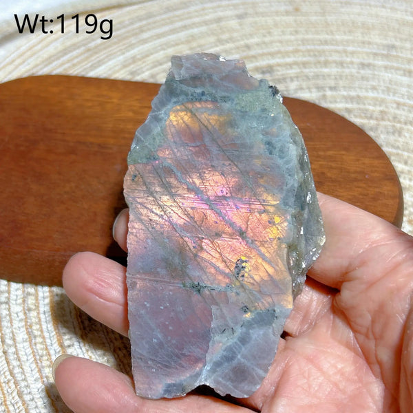 Purple Labradorite Slice-ToShay.org