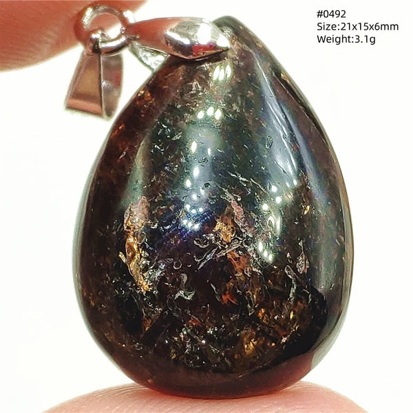 Black Copper Rutilated Quartz-ToShay.org