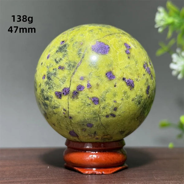 Green Atlantis Mineral Ball-ToShay.org
