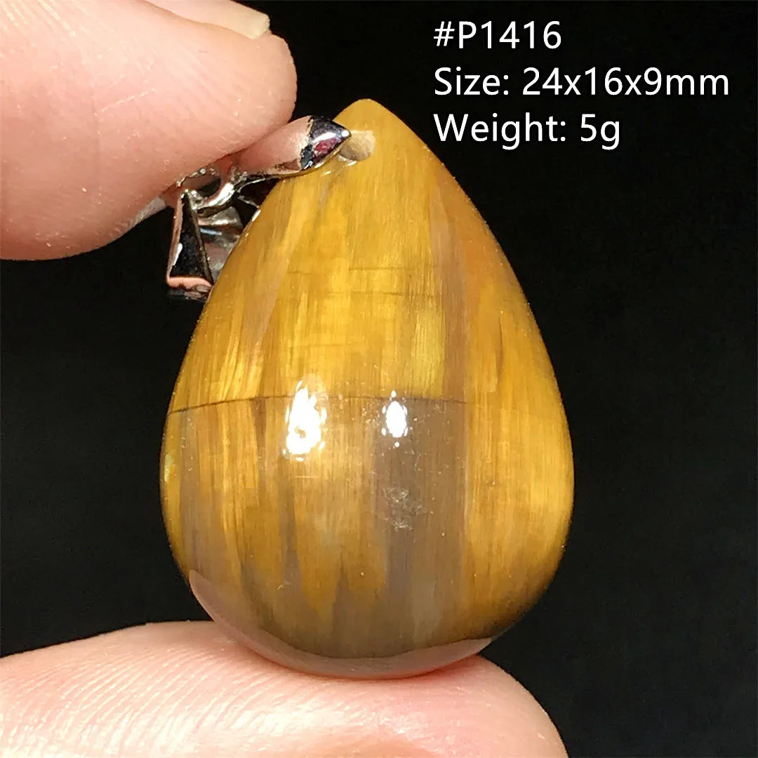 Blue Pietersite Pendant-ToShay.org