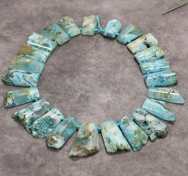 Blue Ocean Jasper Beads-ToShay.org