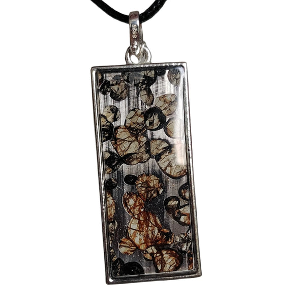 Olive Meteorite Pendant-ToShay.org